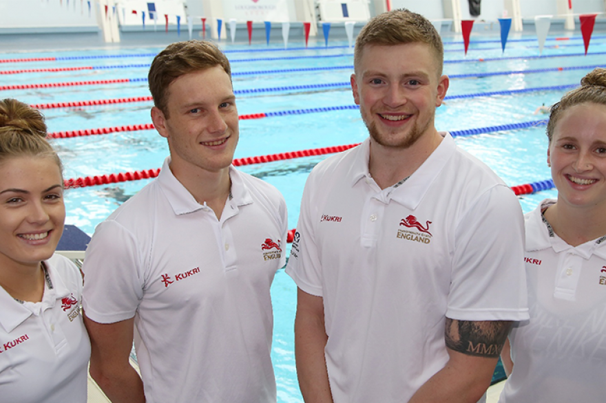 Team England Announces first swimmers on the plane for 2018 Commonwealth Games